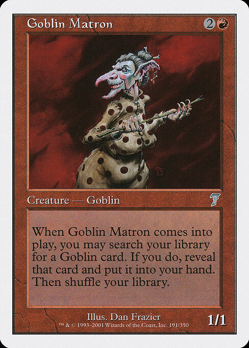 Goblin Matron - Magic: The Gathering 7ED #191
