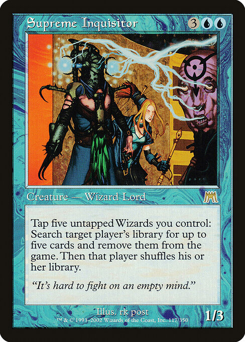 Supreme Inquisitor - Magic: The Gathering ONS #117