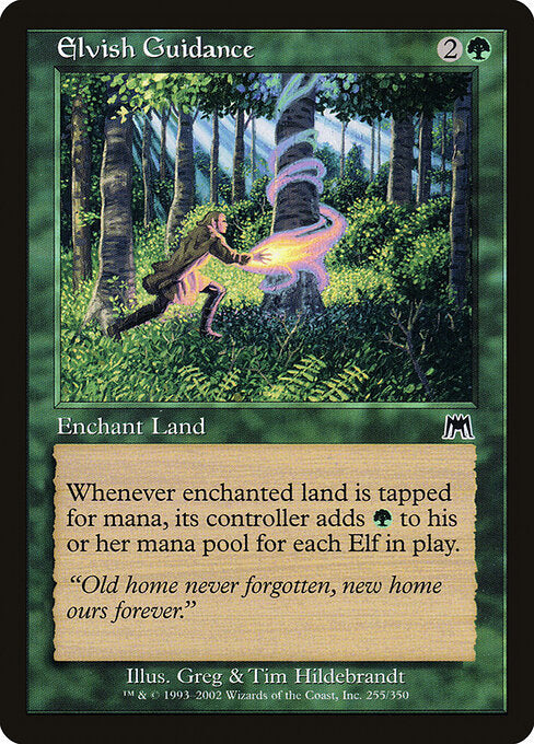Elvish Guidance - Magic: The Gathering ONS #255