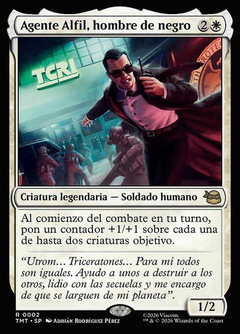 Agent Bishop, Man in Black · TMT #2 · ES