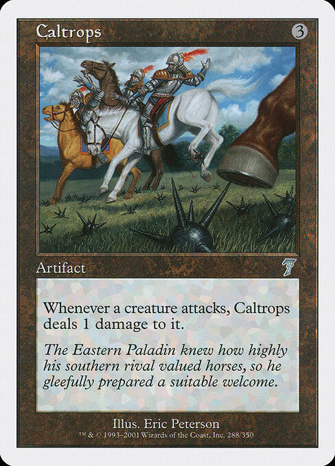 Caltrops - Magic: The Gathering 7ED #288