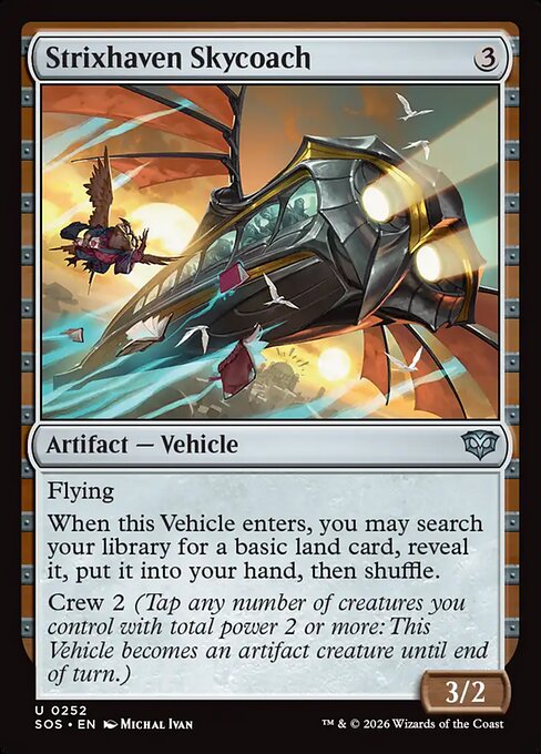 Strixhaven Skycoach - Magic: The Gathering SOS #252