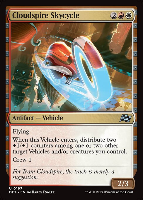 Cloudspire Skycycle - Magic: The Gathering DFT #197