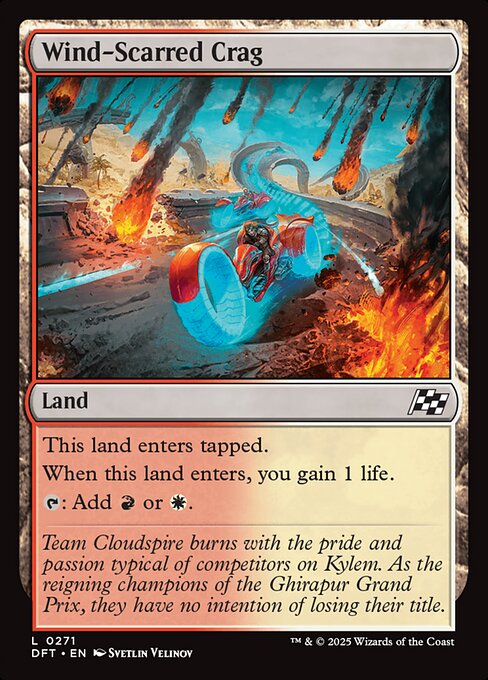 Wind-Scarred Crag - Magic: The Gathering DFT #271