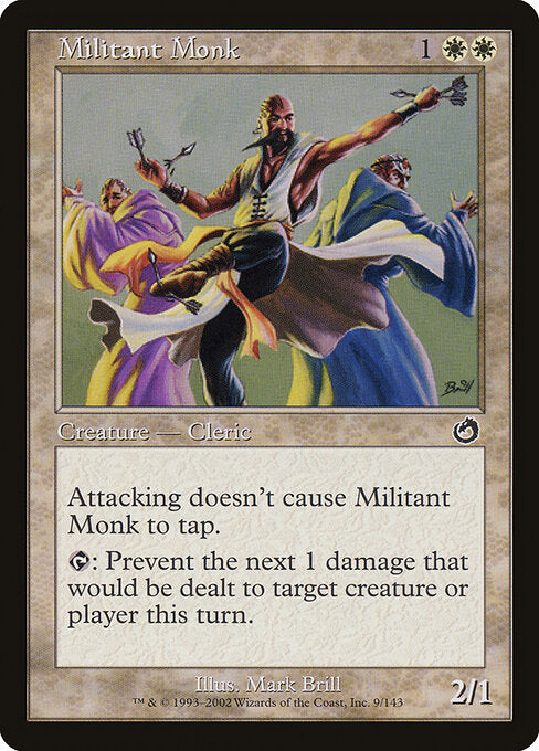 Militant Monk - Magic: The Gathering TOR #9