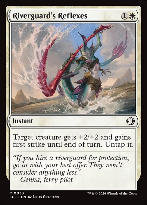 Riverguard's Reflexes - Magic: The Gathering ECL #33