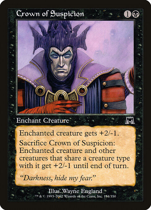 Crown of Suspicion - Magic: The Gathering ONS #134