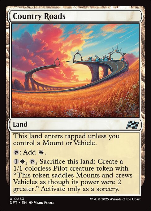 Country Roads - Magic: The Gathering DFT #253