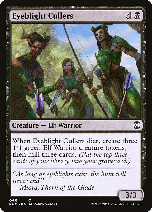 Eyeblight Cullers - Magic: The Gathering KHC #48