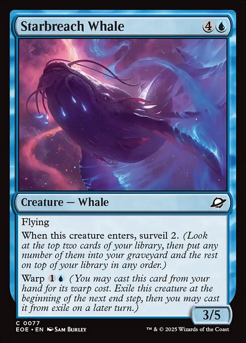 Starbreach Whale - Magic: The Gathering EOE #77