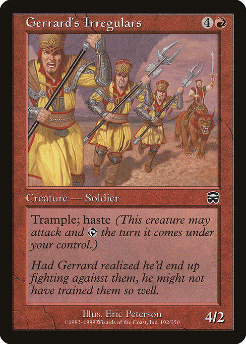 Gerrard's Irregulars - Magic: The Gathering MMQ #192