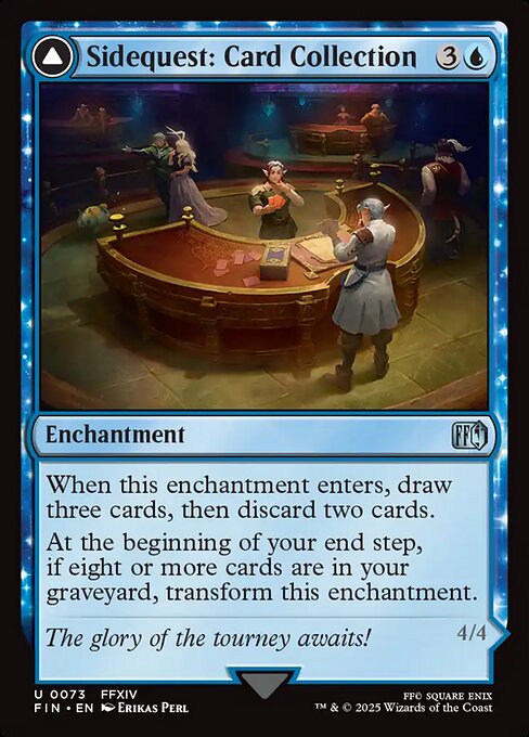 Sidequest: Card Collection // Magicked Card - Magic: The Gathering FIN #73