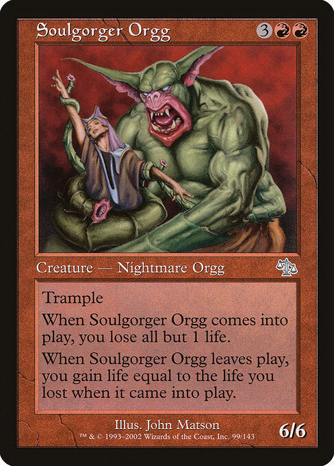 Soulgorger Orgg - Magic: The Gathering JUD #99