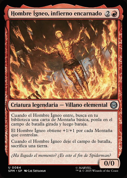 Molten Man, Inferno Incarnate · SPM #84 · ES
