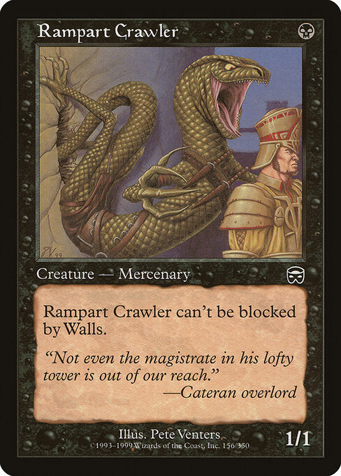Rampart Crawler - Magic: The Gathering MMQ #156