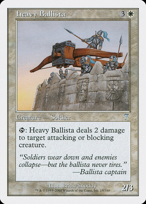 Heavy Ballista - Magic: The Gathering 7ED #19