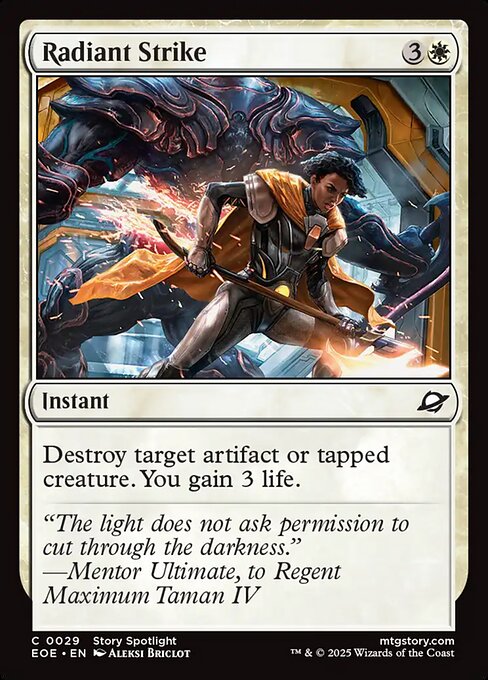 Radiant Strike - Magic: The Gathering EOE #29