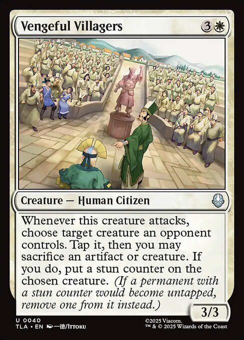 Vengeful Villagers - Magic: The Gathering TLA #40