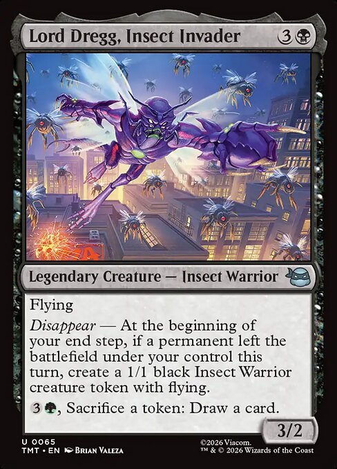 Lord Dregg, Insect Invader - Magic: The Gathering TMT #65