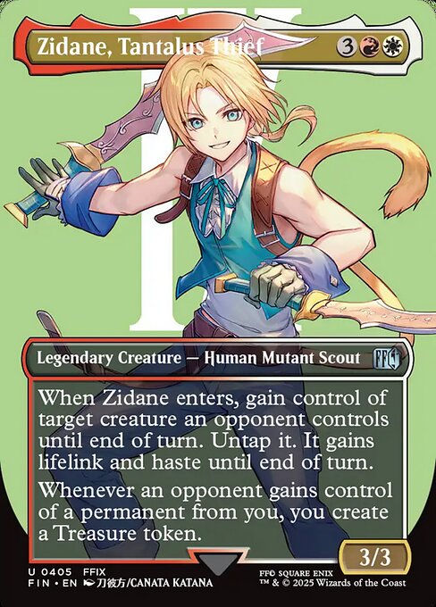 Zidane, Tantalus Thief - Magic: The Gathering FIN #405