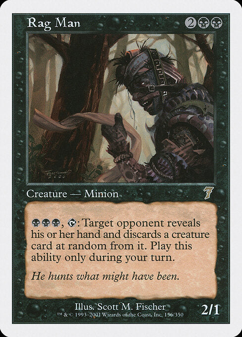 Rag Man - Magic: The Gathering 7ED #156
