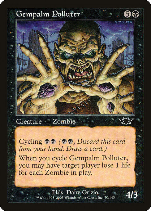Gempalm Polluter - Magic: The Gathering LGN #70