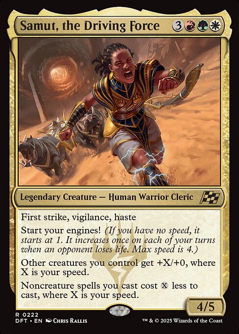 Samut, the Driving Force - Magic: The Gathering DFT #222
