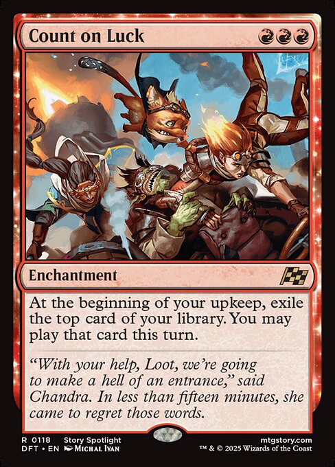 Count on Luck - Magic: The Gathering DFT #118