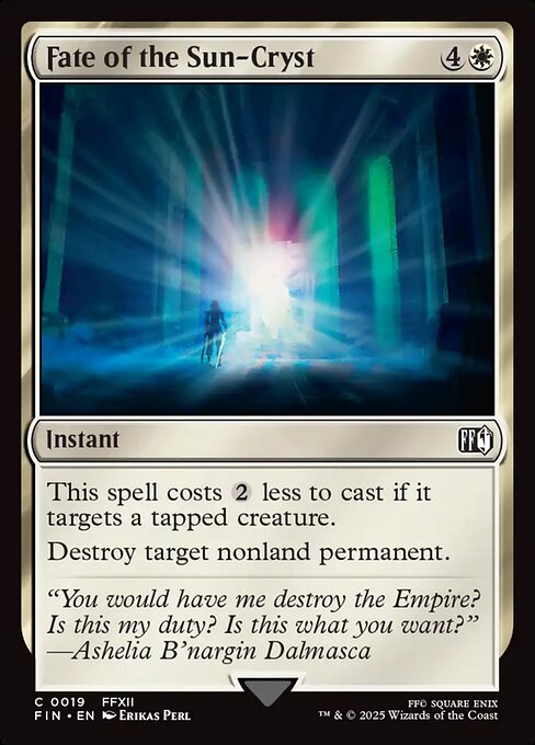 Fate of the Sun-Cryst - Magic: The Gathering FIN #19