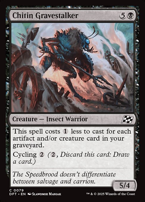 Chitin Gravestalker - Magic: The Gathering DFT #79
