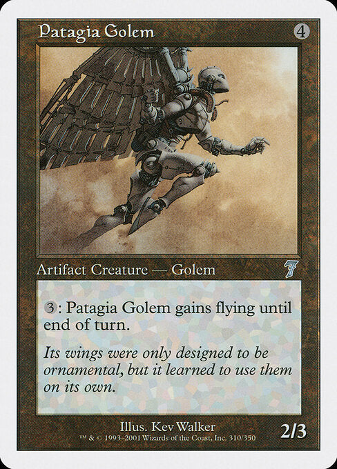 Patagia Golem - Magic: The Gathering 7ED #310