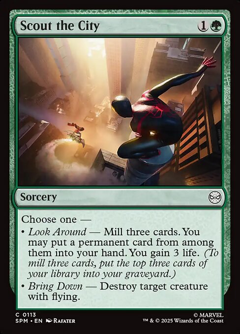 Scout the City - Magic: The Gathering SPM #113