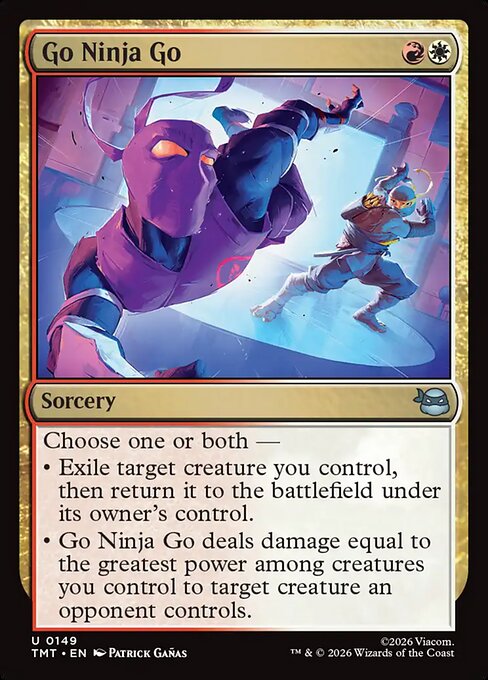 Go Ninja Go - Magic: The Gathering TMT #149