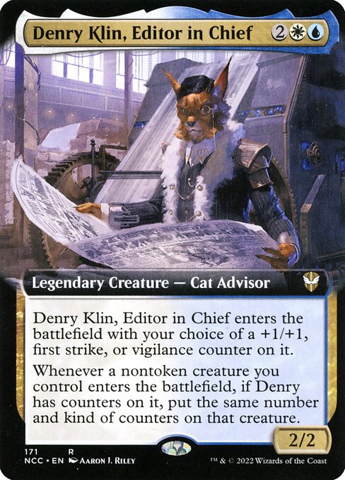 Denry Klin, Editor in Chief - Magic: The Gathering NCC #171