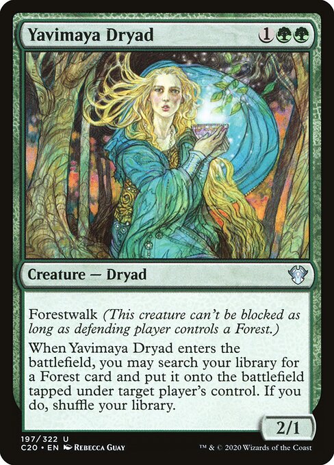 Yavimaya Dryad - Magic: The Gathering C20 #197