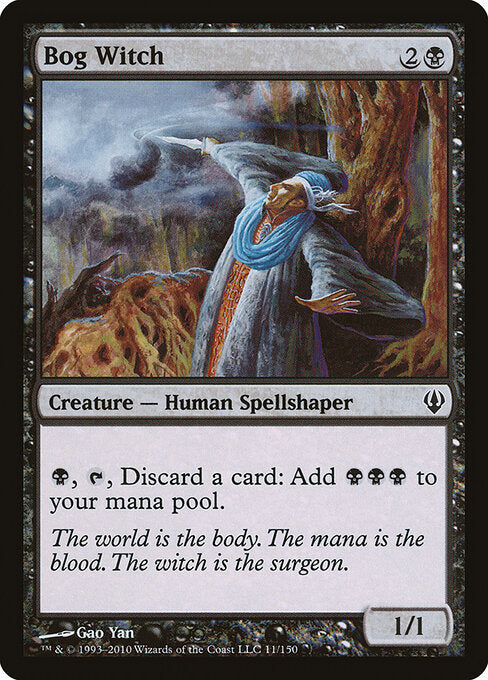 Bog Witch - Magic: The Gathering ARC #11