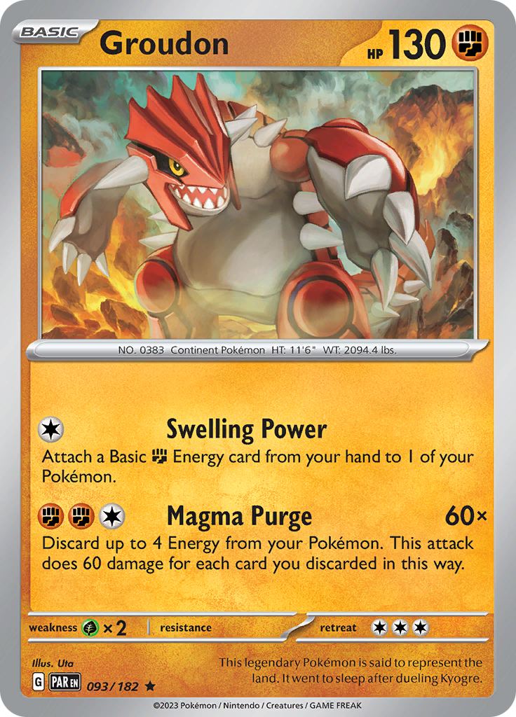 Groudon - 093/182