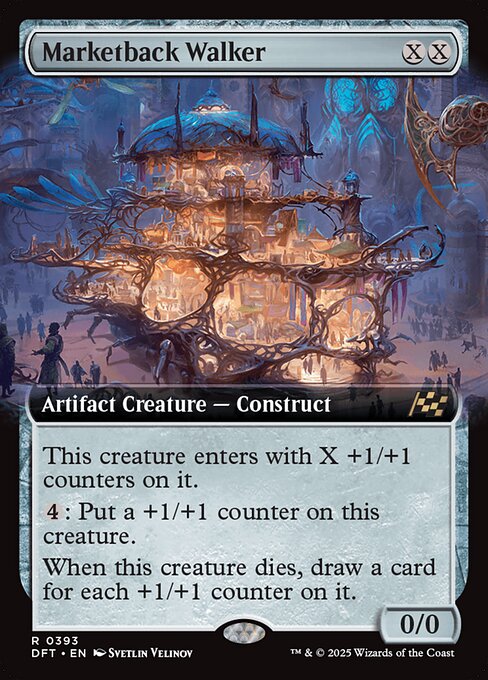 Marketback Walker - Magic: The Gathering DFT #393