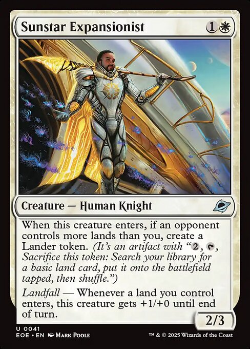 Sunstar Expansionist - Magic: The Gathering EOE #41