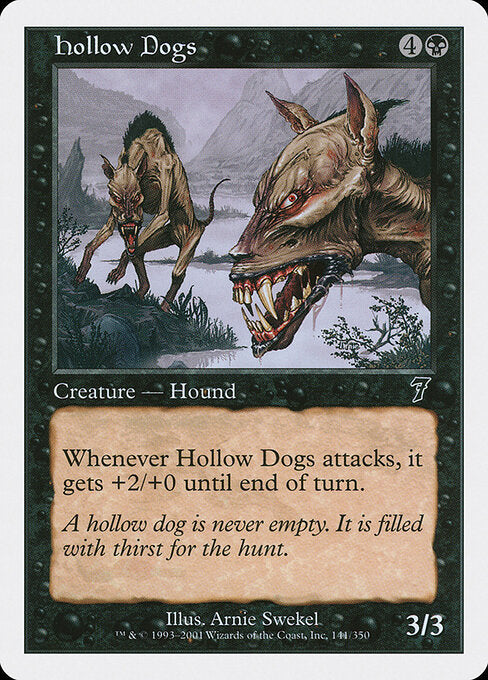 Hollow Dogs - Magic: The Gathering 7ED #141