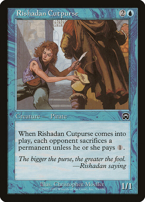 Rishadan Cutpurse - Magic: The Gathering MMQ #93
