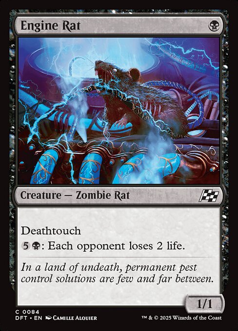 Engine Rat - Magic: The Gathering DFT #84