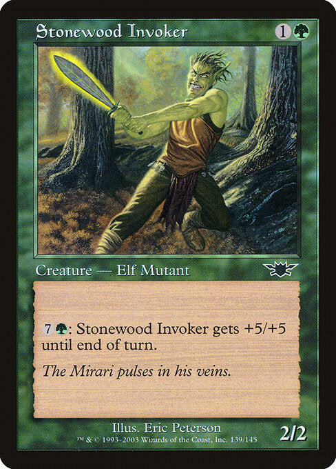 Stonewood Invoker - Magic: The Gathering LGN #139