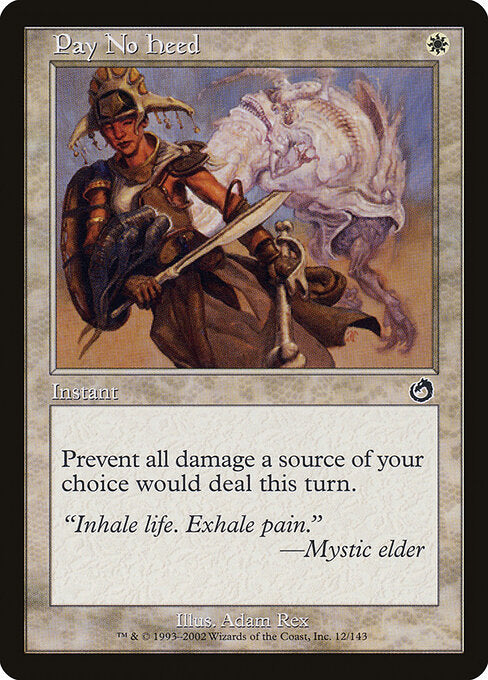 Pay No Heed - Magic: The Gathering TOR #12