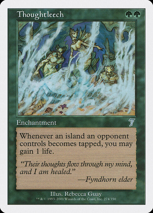 Thoughtleech - Magic: The Gathering 7ED #274