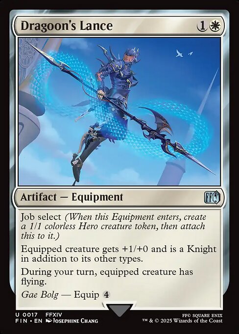 Dragoon's Lance - Magic: The Gathering FIN #17