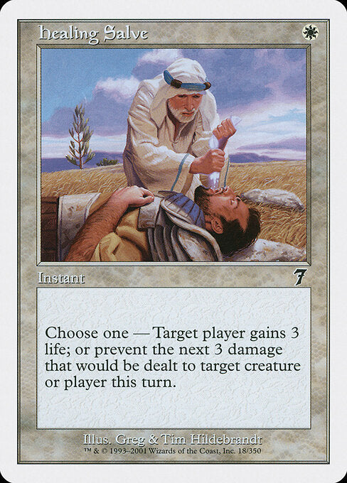 Healing Salve - Magic: The Gathering 7ED #18