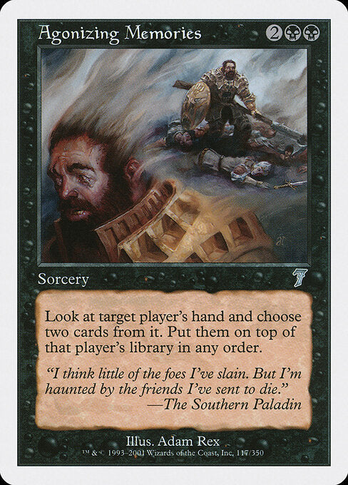 Agonizing Memories - Magic: The Gathering 7ED #117