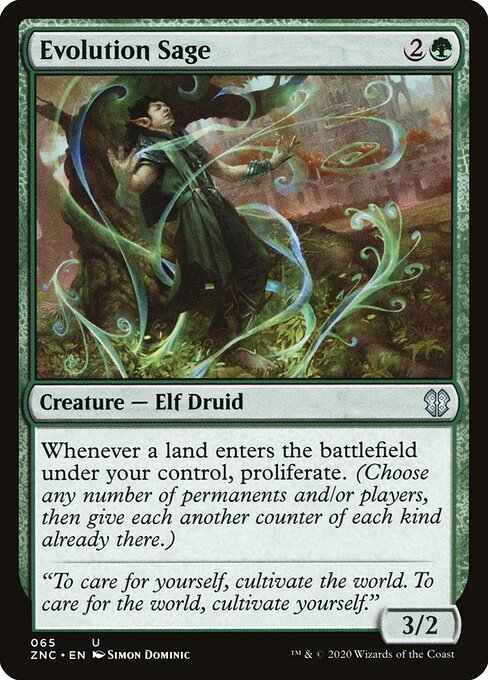 Evolution Sage - Magic: The Gathering ZNC #65