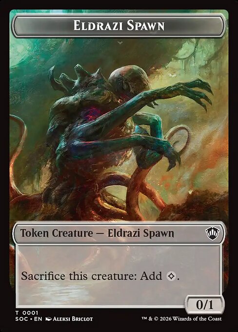 Eldrazi Spawn - Magic: The Gathering TSOC #1